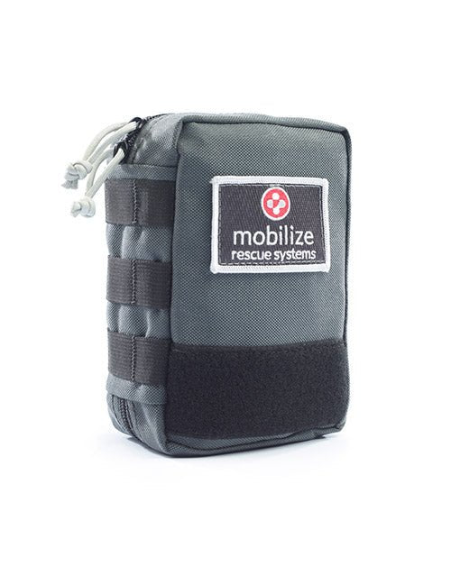 Front right angle view of the Mobilize Rescue Systems compact kit - ZOLL Trauma Kit