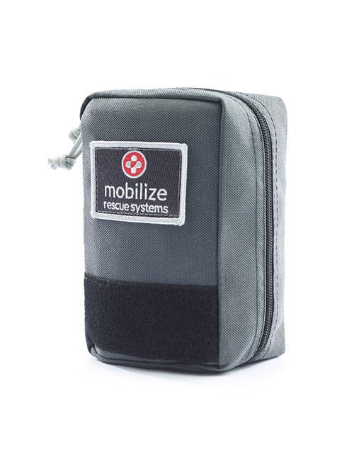 Front left angle view of the Mobilize Rescue Systems compact kit - ZOLL Trauma Kit
