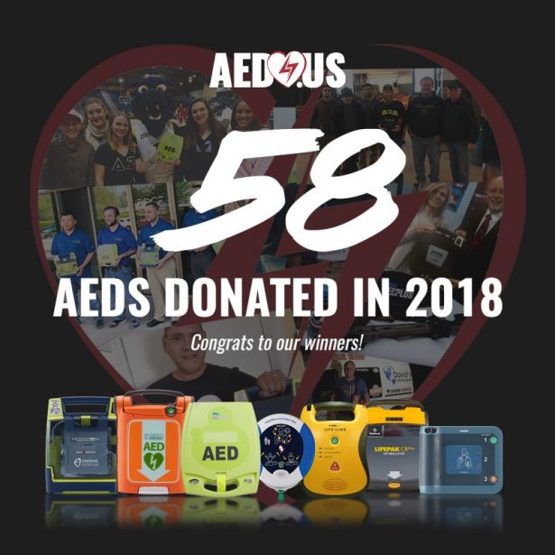 2018 AED Donations - AED.US BLOG