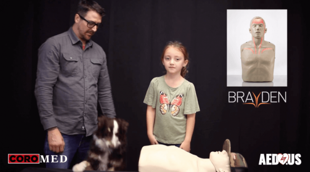 Brayden CPR Manikin Demo: A Mock Save with Charlee Rose - AED.US BLOG