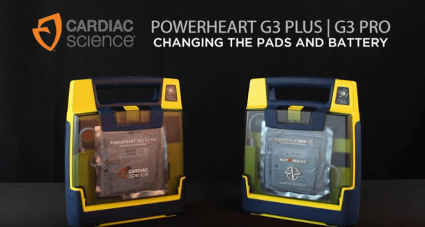 How to Change Pads and Batteries on the Cardiac Science Powerheart G3 Plus and G3 Pro with Blaire - AED.US BLOG