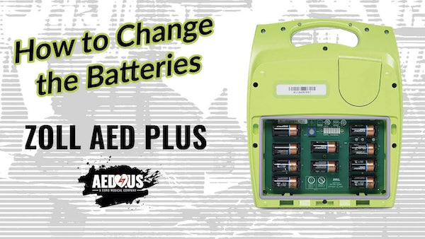 How to Change the Batteries on ZOLL AED Plus