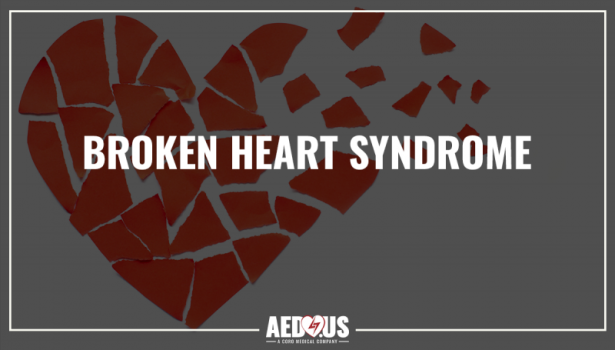 Broken Heart Syndrome. Paper ripped in many pieces to form the shape of a heart.