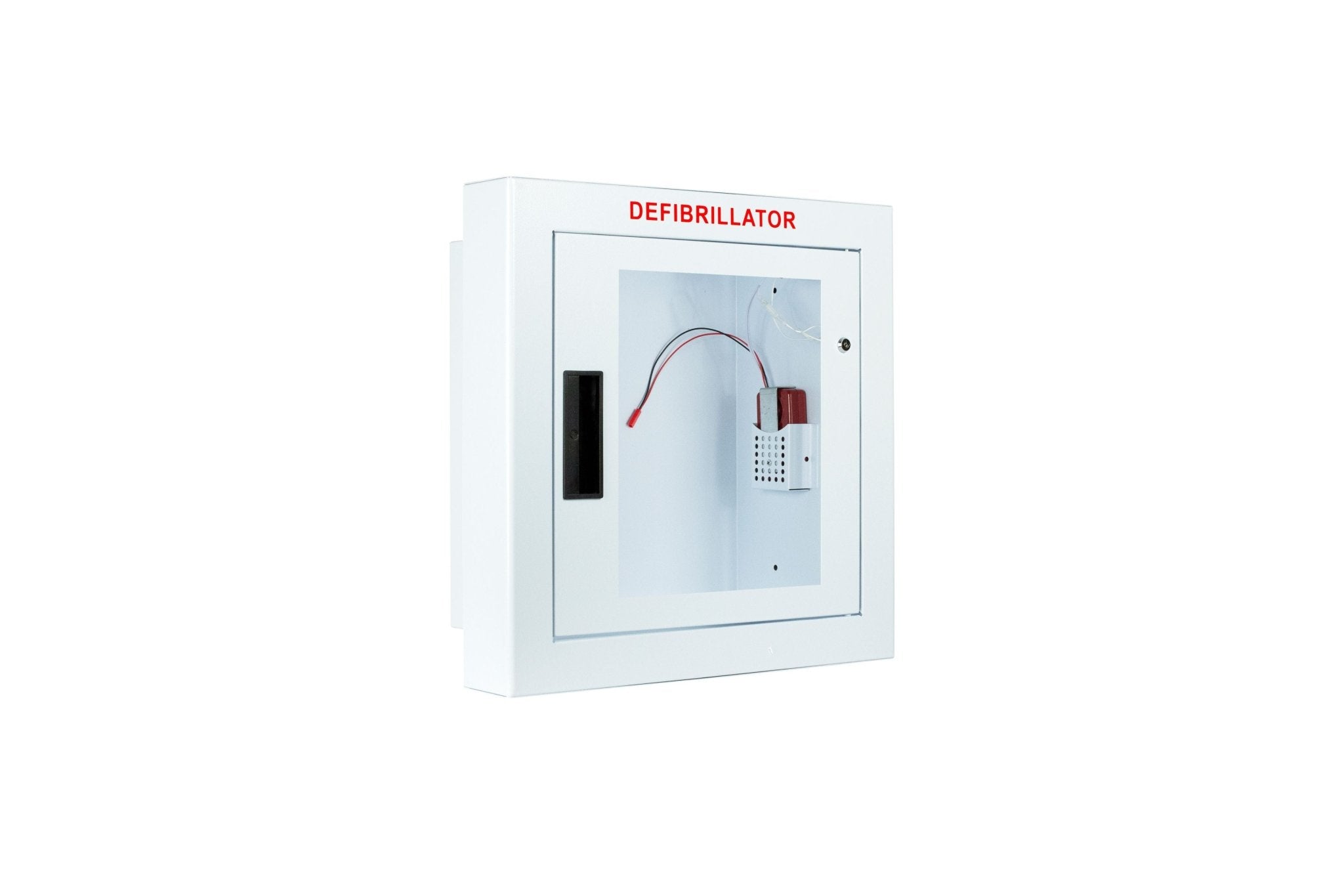 Standard Compact AED Cabinet with Alarm & Strobe | AED.US