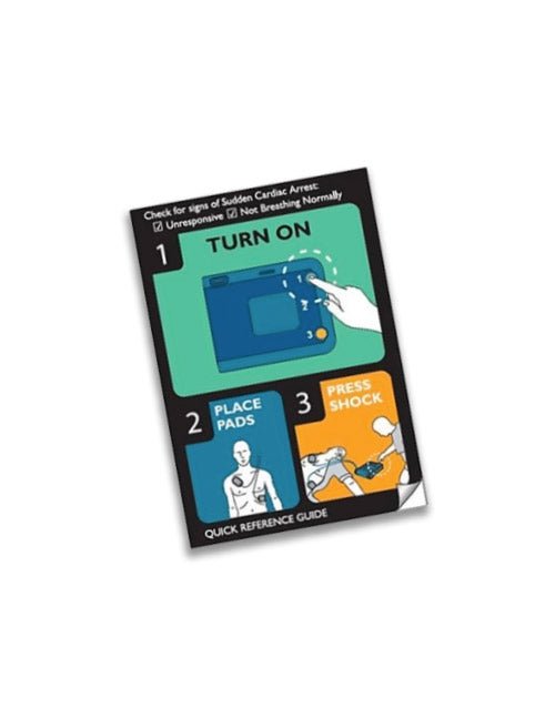 Quick Reference Card Document Philips FRx AED Quick Reference Card - Instructions |AED.US