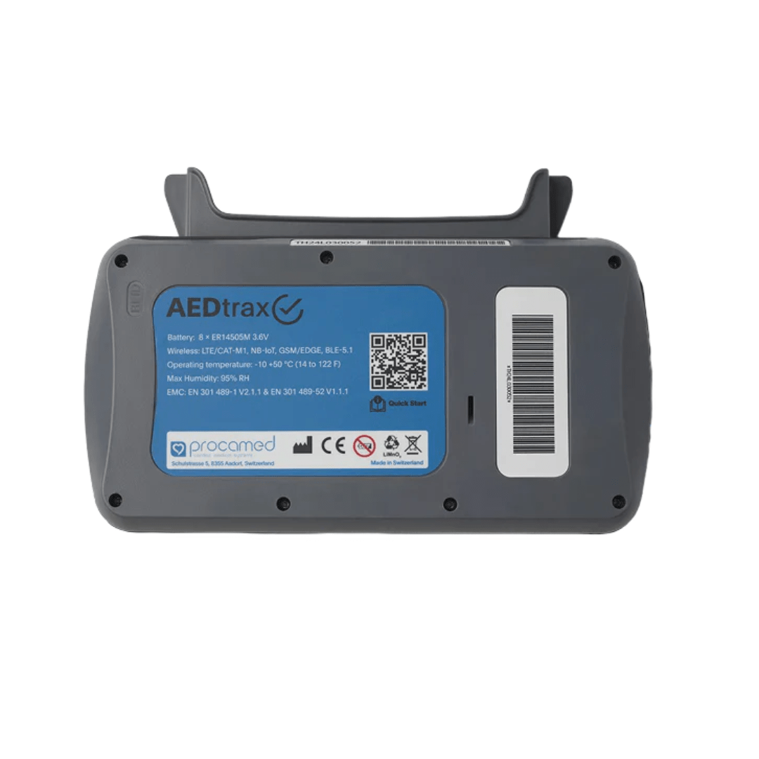 ZOLL AEDtrax monitoring device, front - AED.US