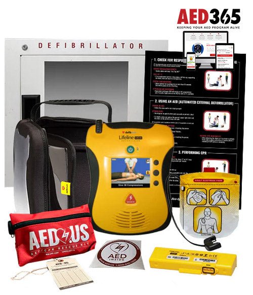 Defibtech Lifeline VIEW/ECG AED Corporate Package | AED.US