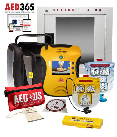 Defibtech Lifeline VIEW/ECG AED Education Value Package