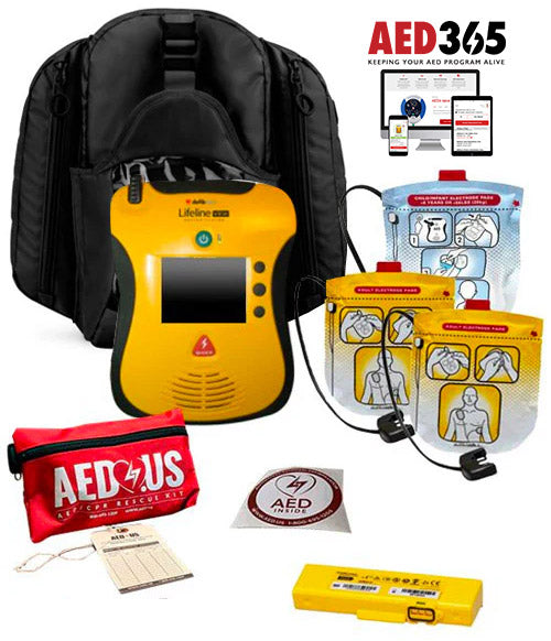 Defibtech Lifeline VIEW AED First Responder Value Package