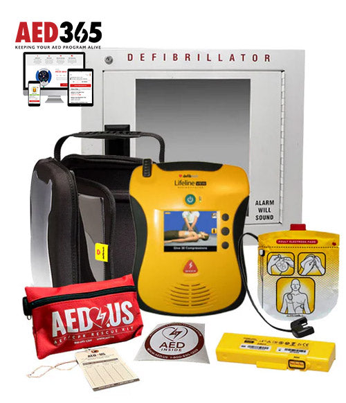 Defibtech Lifeline VIEW / ECG AED Small Business Value Package