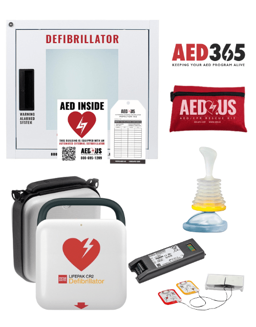 Physio-Control LIFEPAK CR2 AED Education Value Package
