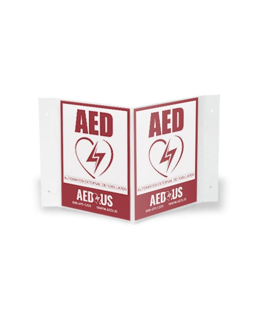 AED.us 3D AED Wall Sign