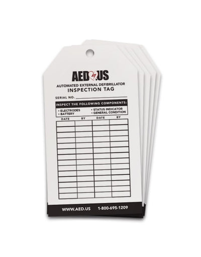 Aed Inspection Sticker AED Signs, Decals & Inspection Tags | AED.US