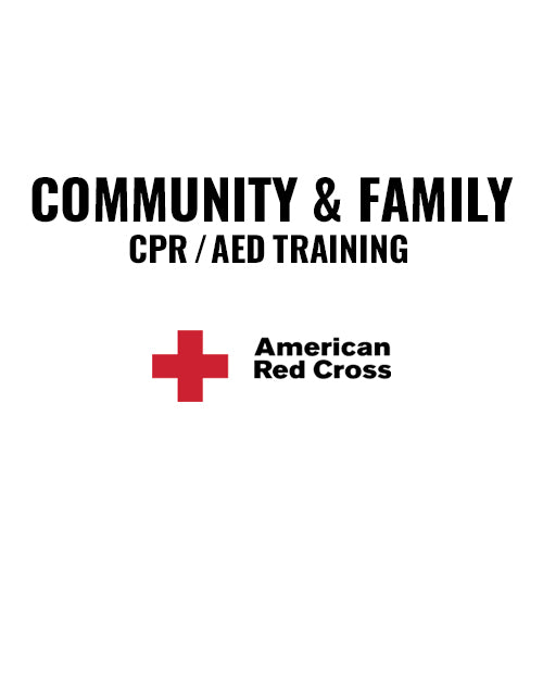 Community & Family CPR/AED Training (Up to 10 Students)