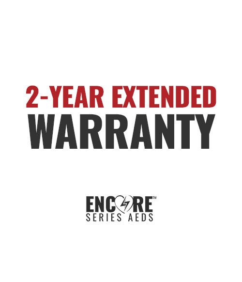 2 YEAR EXTENDED WARRANTY - NEW AEDs