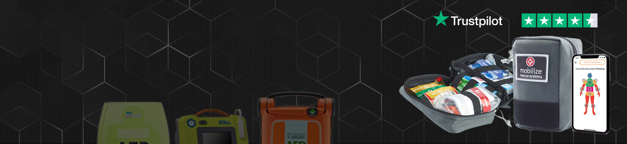 Free Mobilize Trauma Kit with New ZOLL AED Purchase