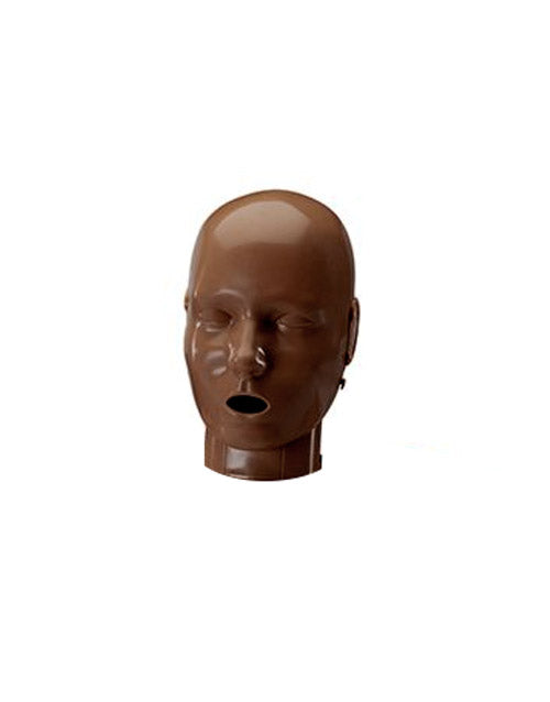 Prestan Professional Adult Manikin Jaw Thrust Head Assembly - Dark Skin