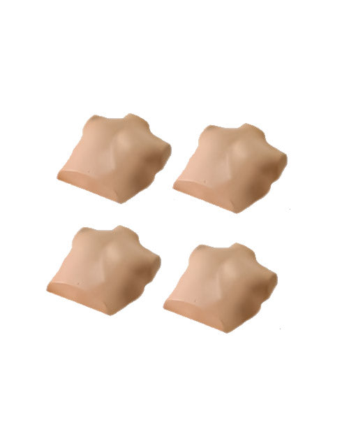 PRESTAN Professional Child Light Skin Manikin Replacement Torso Skins (4-Pack)