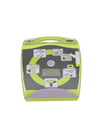 ZOLL AED Plus open lid back side