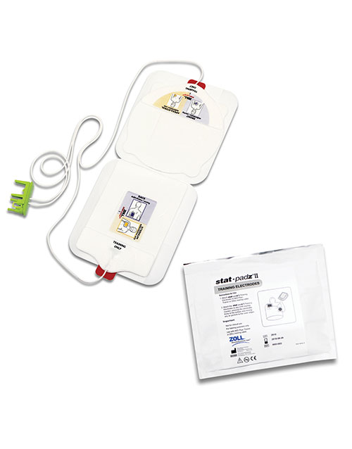 ZOLL AED Plus TRAINING Electrode Stat Padz II