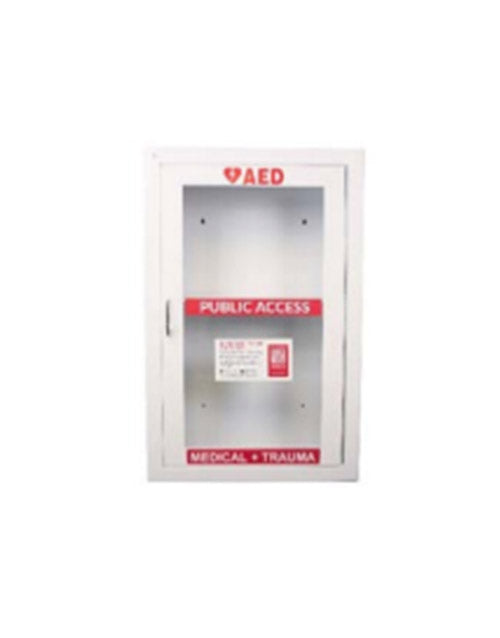 Combination Alarmed Wall Cabinet for AED and COMPREHENSIVE OR MOBILE Rescue System