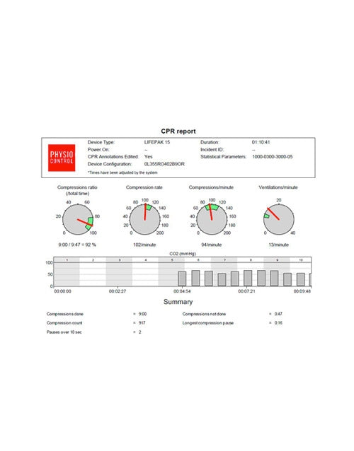 Physio-Control CODE-STAT 10.0 Data Review Software