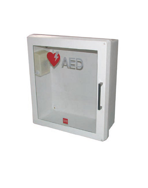 Physio-Control LIFEPAK CR2 AED Surface Mount Cabinet with Alarm