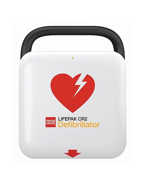 Physio-Control LIFEPAK CR2 AED - Cellular Connectivity with handle