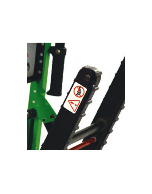 Aggressive Track for Stryker Evacuation Chair