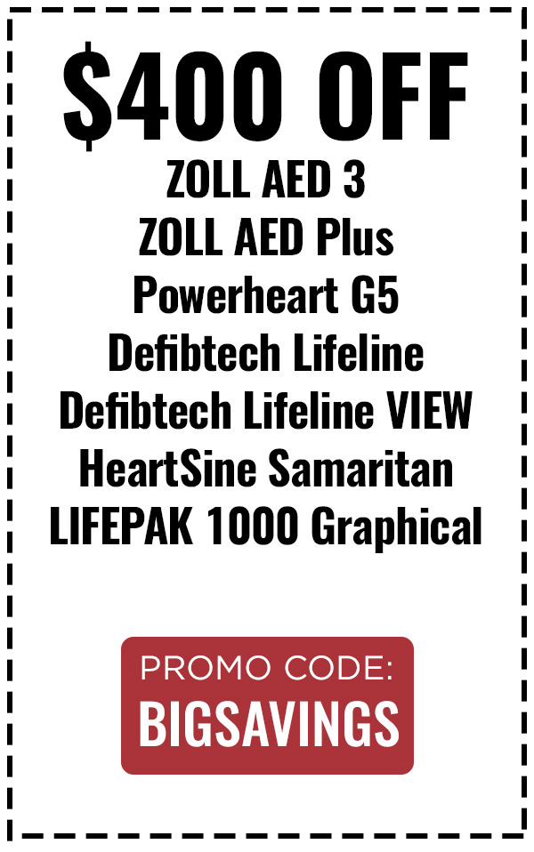 Coupons Save on AEDs Accessories and More AED.US